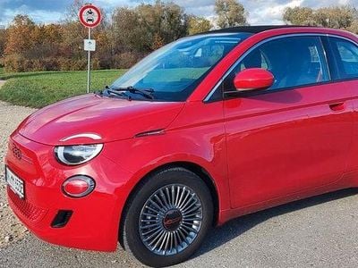 Rot Gebraucht 2022 Fiat 500e Red Cabrio | 17.800 € (Superpreis)