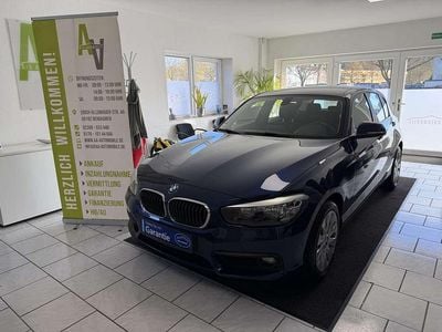 Gebraucht BMW 116 Advantage 109 PS (80 kW) 2016 Mediterranblau metallic Kleinwagen