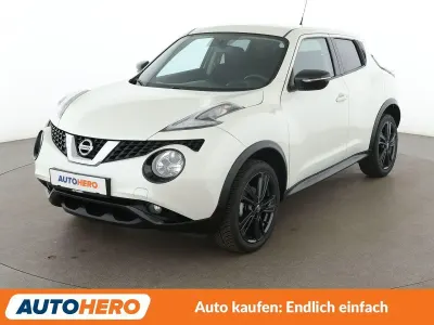 Gebraucht Nissan Juke Acenta 116 PS (85 kW) 2016 Weiß SUV