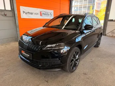 Second-hand Skoda Karoq SportLine 190 CP (139 kW) 2019 Negru SUV