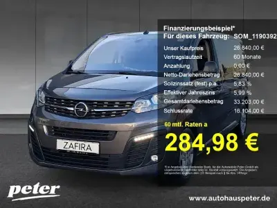 Usata Opel Zafira Life Selection 177 CV (130 kW) 2020 Grigio Monovolume