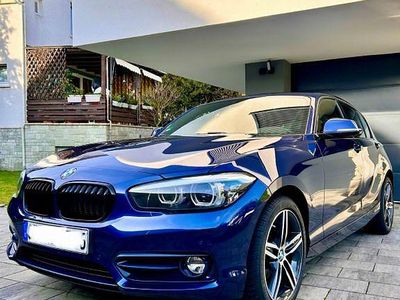 Blau Gebraucht 2019 BMW 118 Sport Line Kleinwagen | 17.999 € (Fairer Preis)