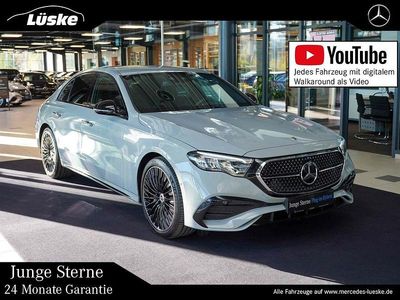 Gebraucht Mercedes E300 AMG line 197 PS (144 kW) 2024 Manufaktur alpingrau uni Limousine