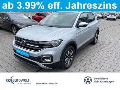 Gebraucht VW T-Cross Move 95 PS (69 kW) 2023 Silber SUV