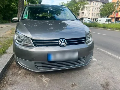 Gebraucht VW Touran 105 PS (77 kW) 2010 Grau Van / Kleinbus