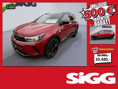 Gebraucht Opel Grandland X GS Line 131 PS (96 kW) 2023 Rubin rot SUV