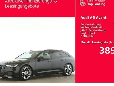 Mythosschwarz metallic Gebraucht 2025 Audi A6 S-Line Kombi | 53.725 € (Guter Preis)