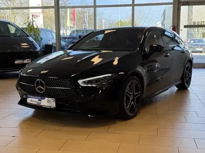 Used Mercedes CLA180 AMG line 136 HP (100 kW) 2024 Black Sedan