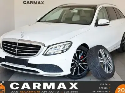 Gebraucht Mercedes C220 194 PS (142 kW) 2018 Weiß Limousine