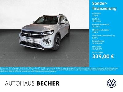 Nuova VW T-Cross R-line 116 CV (85 kW) 2025 Argento SUV