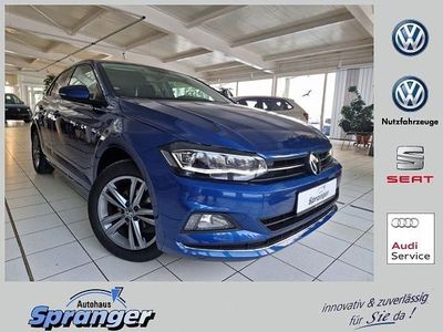 Gebraucht VW Polo Highline 95 PS (69 kW) 2021 Blau Kleinwagen