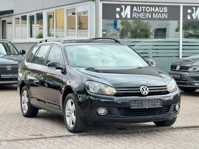 Gebraucht VW Golf VI Comfortline 140 PS (102 kW) 2011 Schwarz Kleinwagen