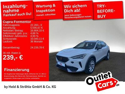 Gebraucht Cupra Formentor 204 PS (150 kW) 2022 "candy" weiß SUV