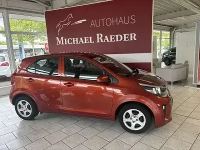 Gebraucht Kia Picanto Edition 7 67 PS (49 kW) 2020 (g7a) new pop orange met. Kleinwagen