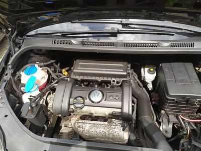 Gebraucht VW Golf Plus Cross 85 PS (62 kW) 2007 Schwarz Van / Kleinbus