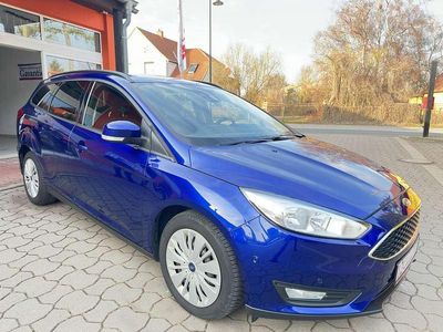 Gebraucht Ford Focus Business Edition 125 PS (91 kW) 2018 Indicblau metallic Kombi