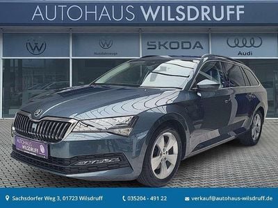Gebraucht Skoda Superb Ambition 150 PS (110 kW) 2021 Grau Kombi
