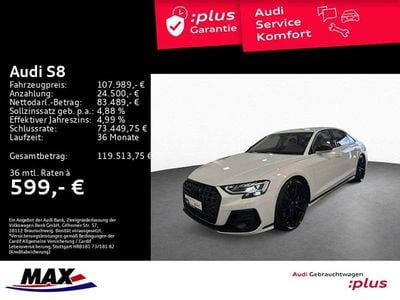 Gebraucht Audi S8 Ambiente 571 PS (419 kW) 2025 Weiß Limousine