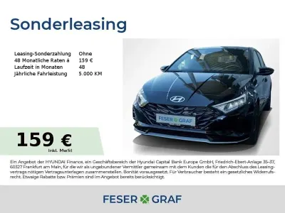 Ny Hyundai i20 Blackline 90 HK (66 kW) 2026 Sort Hatchback