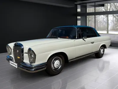 Brugt Mercedes 250 SE 150 HK (110 kW) 1966 Hvid Coupe