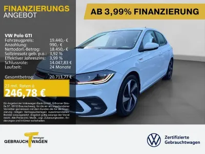 Gebraucht VW Polo GTI 207 PS (152 kW) 2023 Weiß Kleinwagen