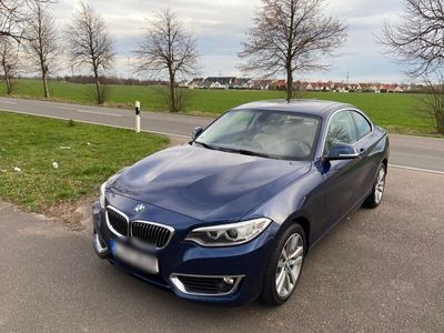 gebraucht BMW 218 d Coupé (F22) Luxury Line Leder Dakota Oyster