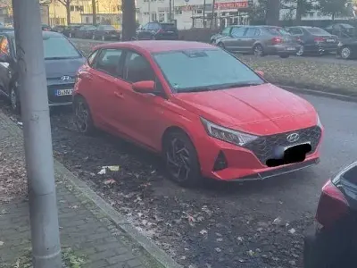 Gebraucht Hyundai i20 Intro Edition 101 PS (74 kW) 2021 Rot Kleinwagen