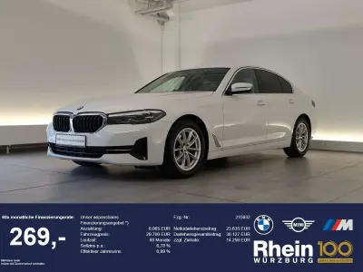 Gebraucht BMW 520 Sport Line 190 PS (139 kW) 2022 Weiß Limousine
