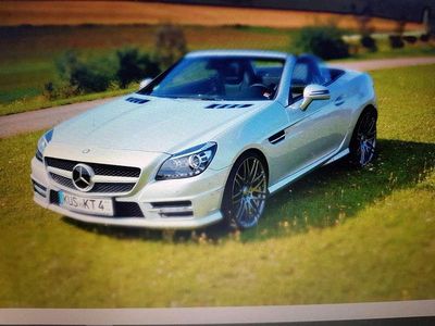 Usata Mercedes SLK350 306 CV (225 kW) 2011 Argento Cabrio