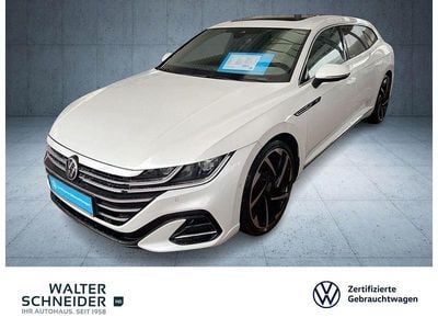 Gebraucht VW Arteon R-line 200 PS (147 kW) 2022 Oryxweiß perlmutteffekt Kombi