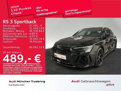 Usata Audi RS3 Sport 400 CV (294 kW) 2024 Nero Berlina