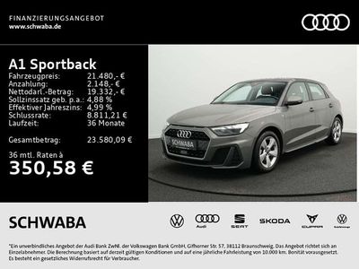 Gebraucht Audi A1 S-Line 95 PS (69 kW) 2022 Chronosgrau metallic Limousine