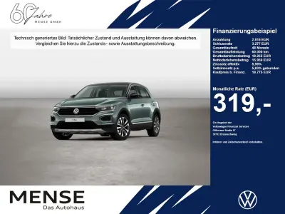 Gebraucht VW T-Roc IQ Drive 150 PS (110 kW) 2019 Blau SUV