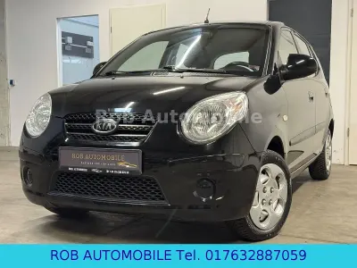 Gebraucht Kia Picanto Start 65 PS (47 kW) 2009 Schwarz Kleinwagen