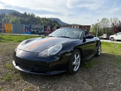 Brugt Porsche Boxster S 252 HK (185 kW) 2001 Sort Cabriolet