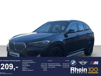 Gebraucht BMW X1 xLine 178 PS (130 kW) 2021 Schwarz SUV