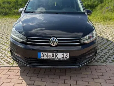 Brugt VW Touran Highline 150 HK (110 kW) 2017 Sort MPV