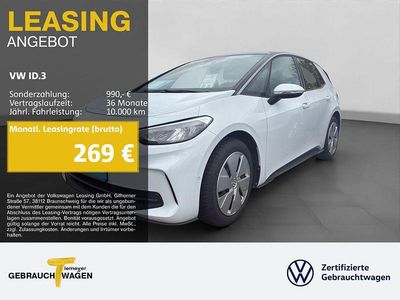 Weiß Gebraucht 2024 VW ID.3 Pro Kleinwagen | 25.520 € (Superpreis)