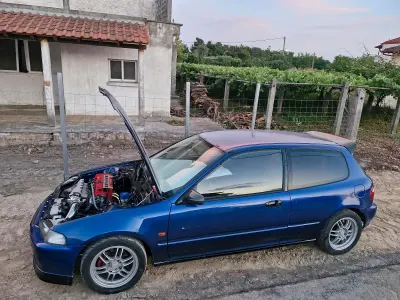 Gebraucht Honda Civic 320 PS (235 kW) 1994 Blau Kleinwagen