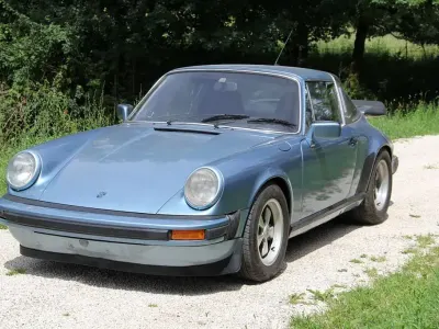 Gebraucht Porsche 911 179 PS (131 kW) 1975 Blau Cabrio