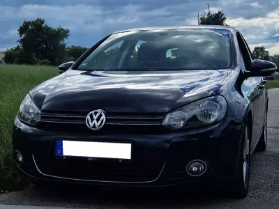 Gebraucht VW Golf VI Style 122 PS (89 kW) 2011 Blau Kleinwagen
