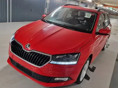 Gebraucht Skoda Fabia Ambition 75 PS (55 kW) 2019 Rot Kleinwagen