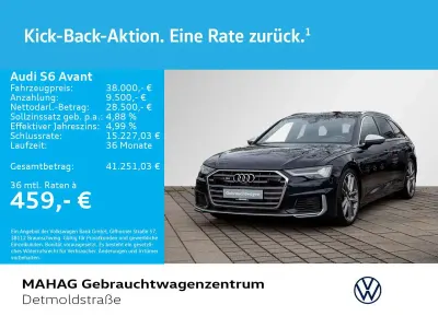 Begagnad Audi S6 Sport 349 HK (256 kW) 2020 Blå Kombi
