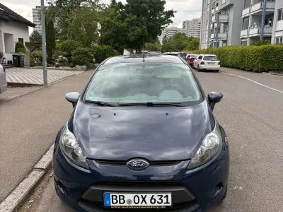 Occasion Ford Fiesta Ambiente 60 ch (44 kW) 2009 Bleue Coupé