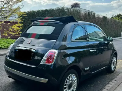 Second-hand Fiat 500C 86 CP (63 kW) 2013 Negru Cabrio