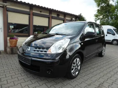 Gebraucht Nissan Note Visia 88 PS (64 kW) 2008 Schwarz Kleinwagen