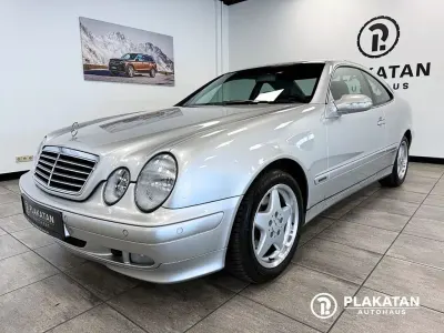 Gebraucht Mercedes CLK200 163 PS (119 kW) 2001 Silber Coupé