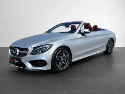 Gebraucht Mercedes C250 AMG line 211 PS (155 kW) 2016 Silber Cabrio