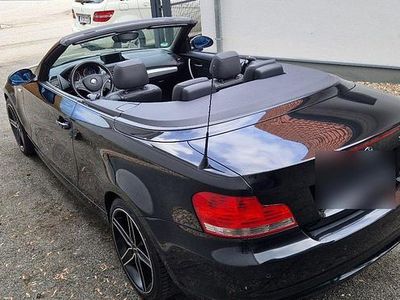 Gebraucht BMW 118 Cabriolet Advantage 143 PS (105 kW) 2008 Schwarz Cabrio