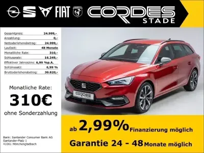 Gebraucht Seat Leon FR 150 PS (110 kW) 2021 Rot Kombi